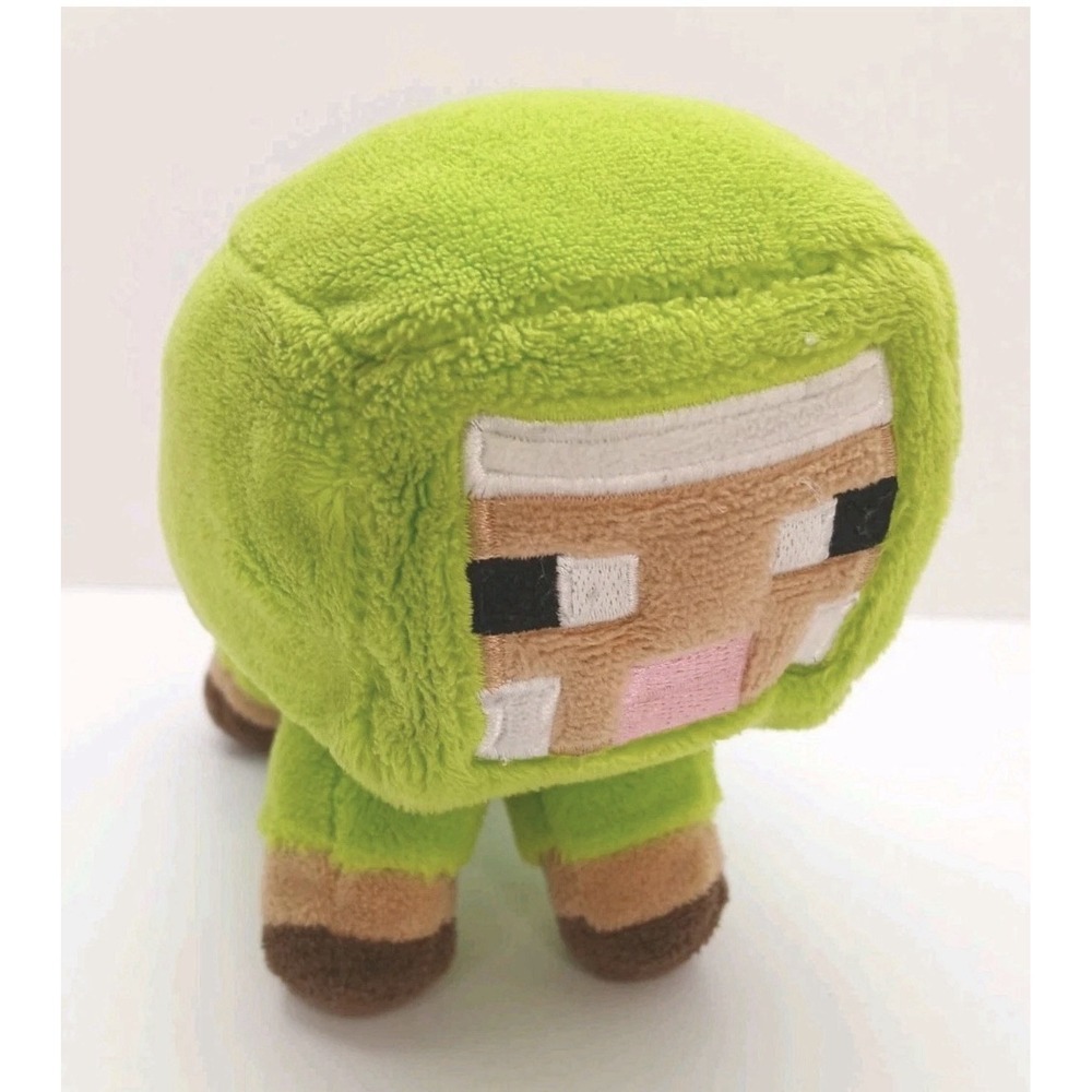 Minecraft Green Sheep Plush Minecon Earth Lime Mojang JINX 2018